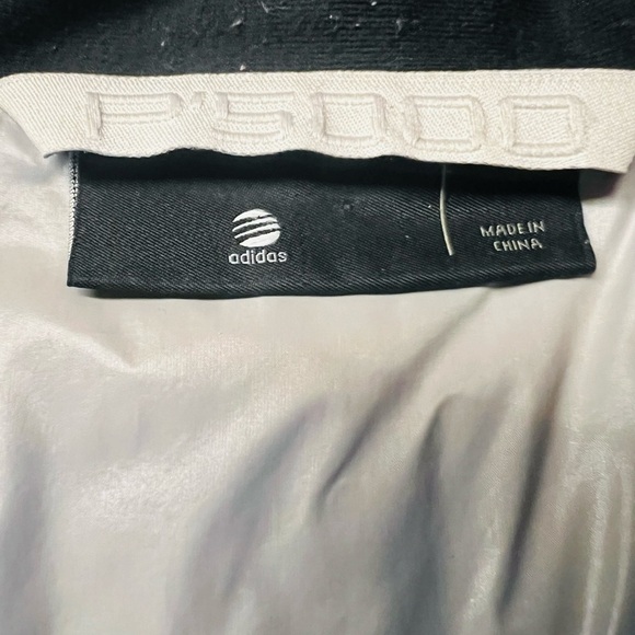 ADIDAS P5000 PORCHE POLYESTER LIGHT GRAY ZIPPERED COAT SIZE SMALL - Picture 5 of 13